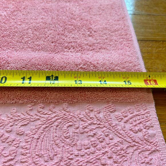 Vintage Callaway Pink Hand Towel – 16” x 26” All Cotton, Made in USA - Picture 11 of 11